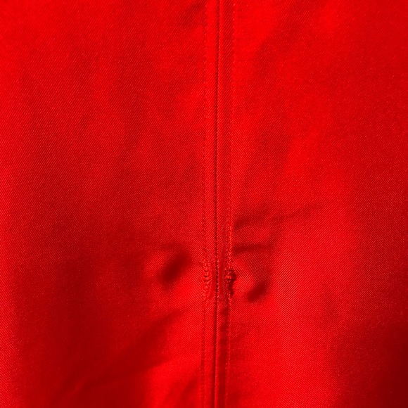 Rag & bone red Florence silk bow blouse sz 00 - Picture 5 of 7